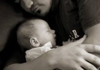 papà e figlio